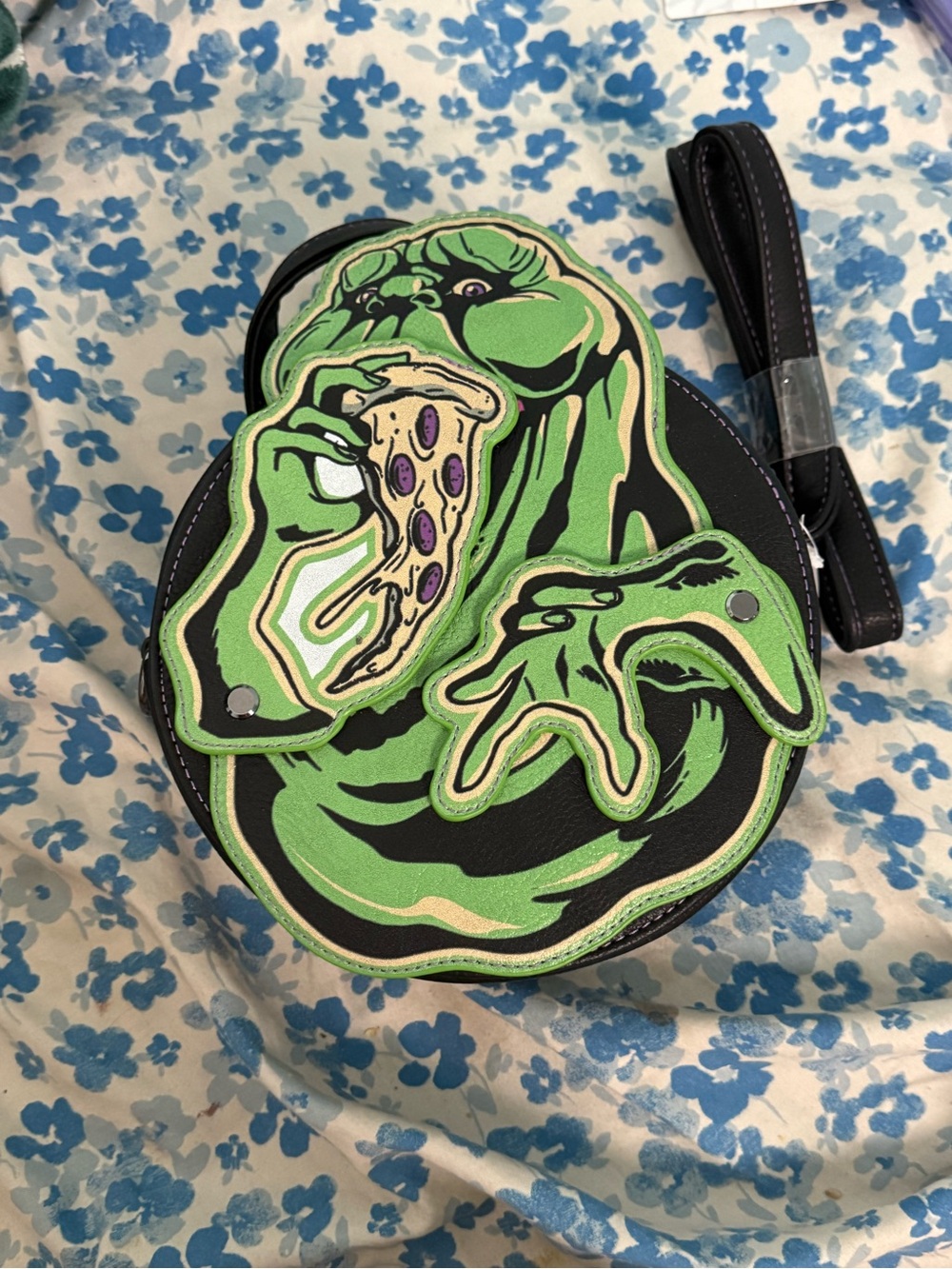 Halloween horror nights 2024 ghostbusters slimer crossbody bag